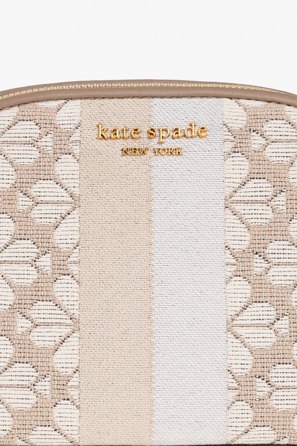 Kate Spade Wash bag with ‘Spade Flower’ jacquard pattern Women's